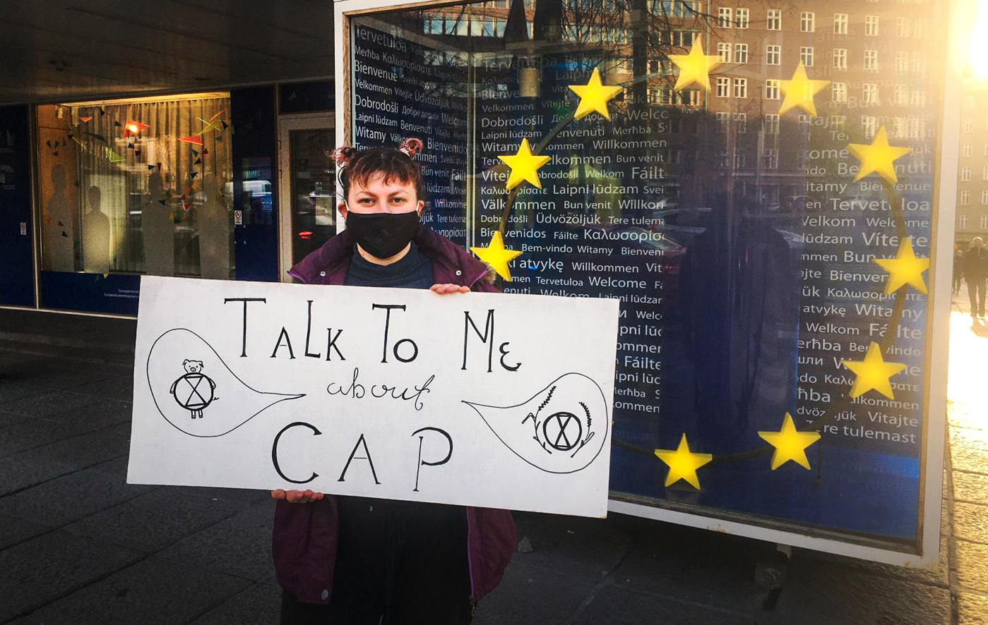 Extinction Rebellion Finland went on a hunger strike demanding the government to speak truth about the CAP reform