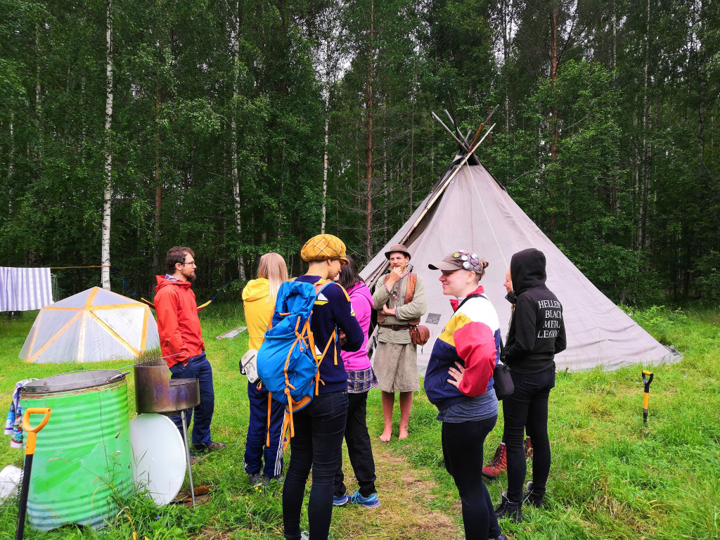 Visit to NomadTown inspired XR activists from Joensuu to envision the future