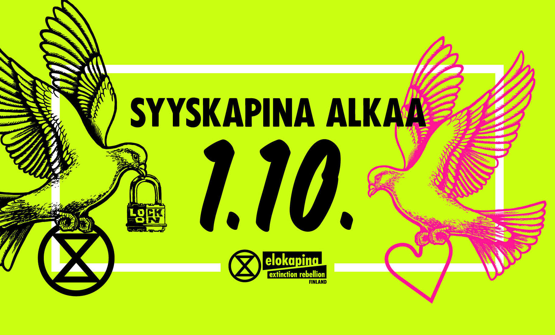 XR Finland declares the Autumn Rebellion to demand urgent climate action from the policymakers